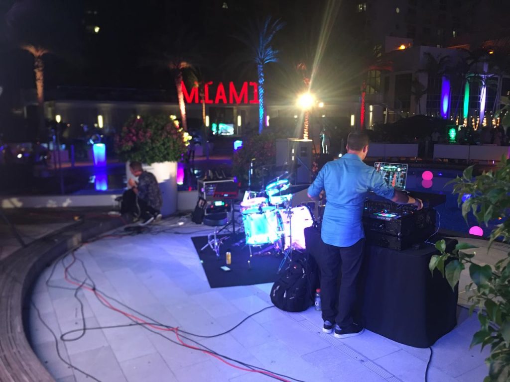 Miami LED event setup